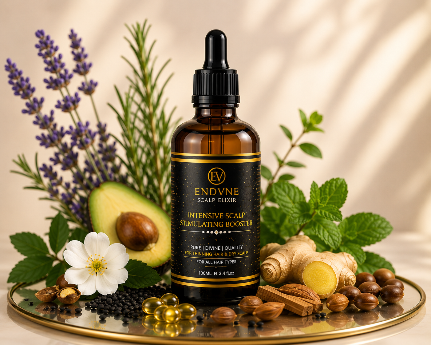 Intensive Scalp Stimulating Booster | Hair Growth Oil for Thinning Hair & Dry Scalp